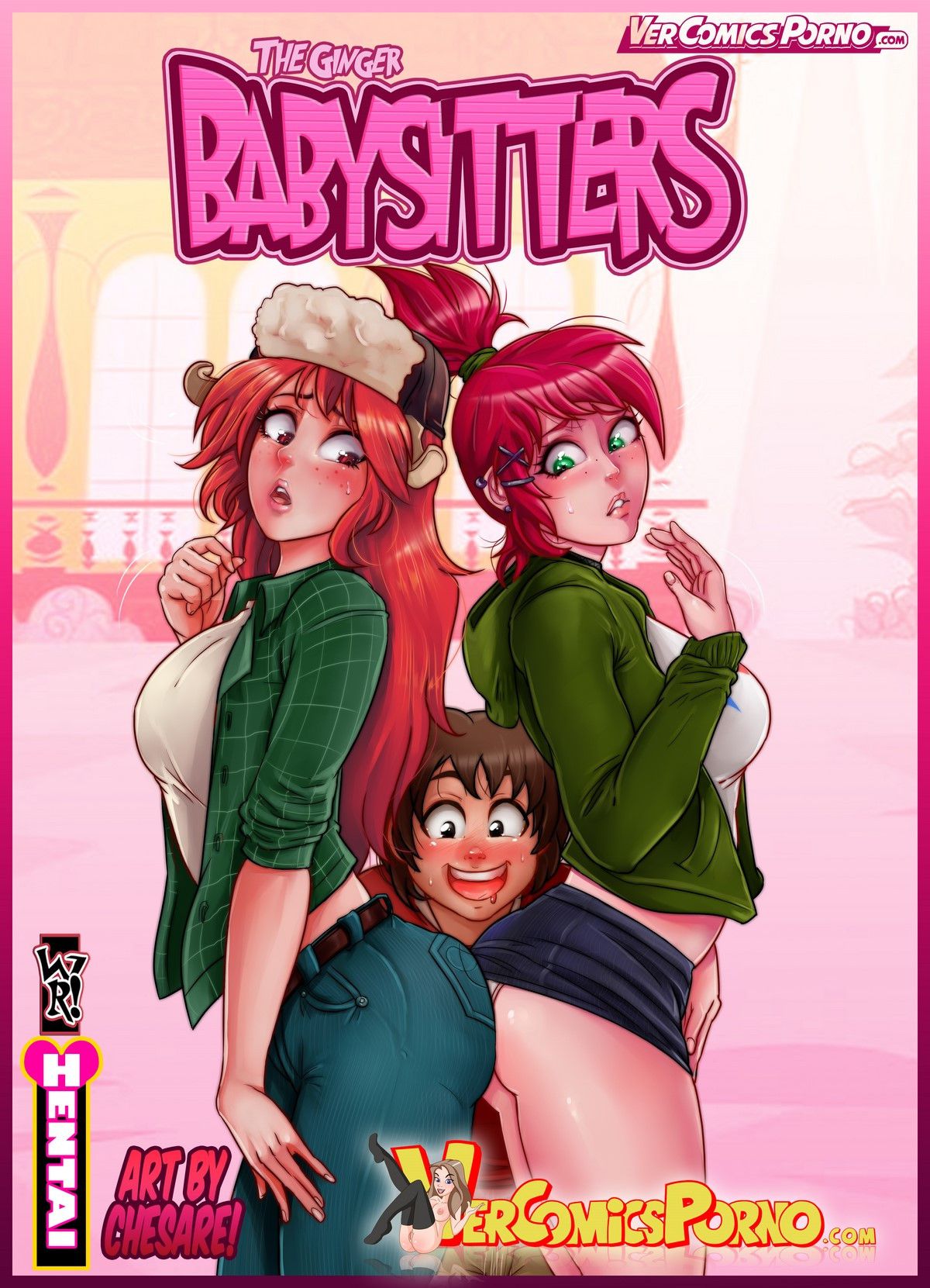 Порно комиксы babysitter фото 1