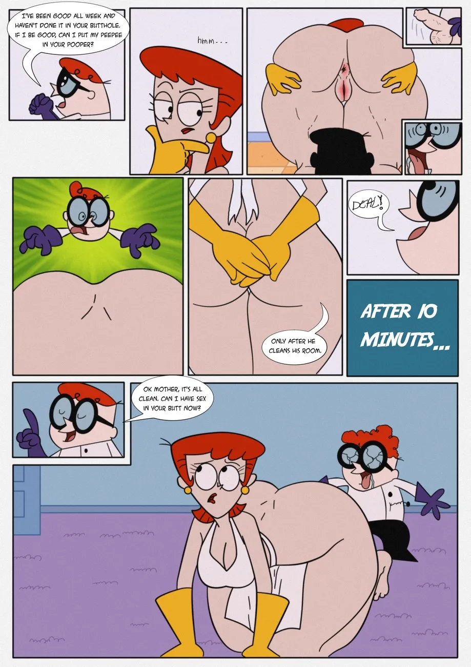 Порно комиксы лаборатория декстера фото 117